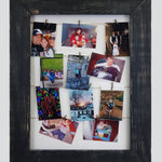 Woodland Picture Frame Collage, Wood Picture Frame, Collage Photo Framed, Wedding Picture Frame, Engagement Picture Frame - Renewed Decor & Storage