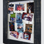 Woodland Picture Frame Collage, Wood Picture Frame, Collage Photo Framed, Wedding Picture Frame, Engagement Picture Frame - Renewed Decor & Storage