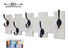 Easton Wall Mounted Hook Rack, 20 Paint Colors & 5 Hook Finishes by Renewed Decor