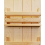 Lawndale Dual Bin Mail Organizer, 20 Stain Colors - Renewed Decor & Storage