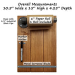 Clover Alley Memo Paper Roll Holder Note Pad Size