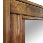 Herringbone Reclaimed Styled Wood Mirror, 5 Sizes & 20 Colors, Shown in Provincial 