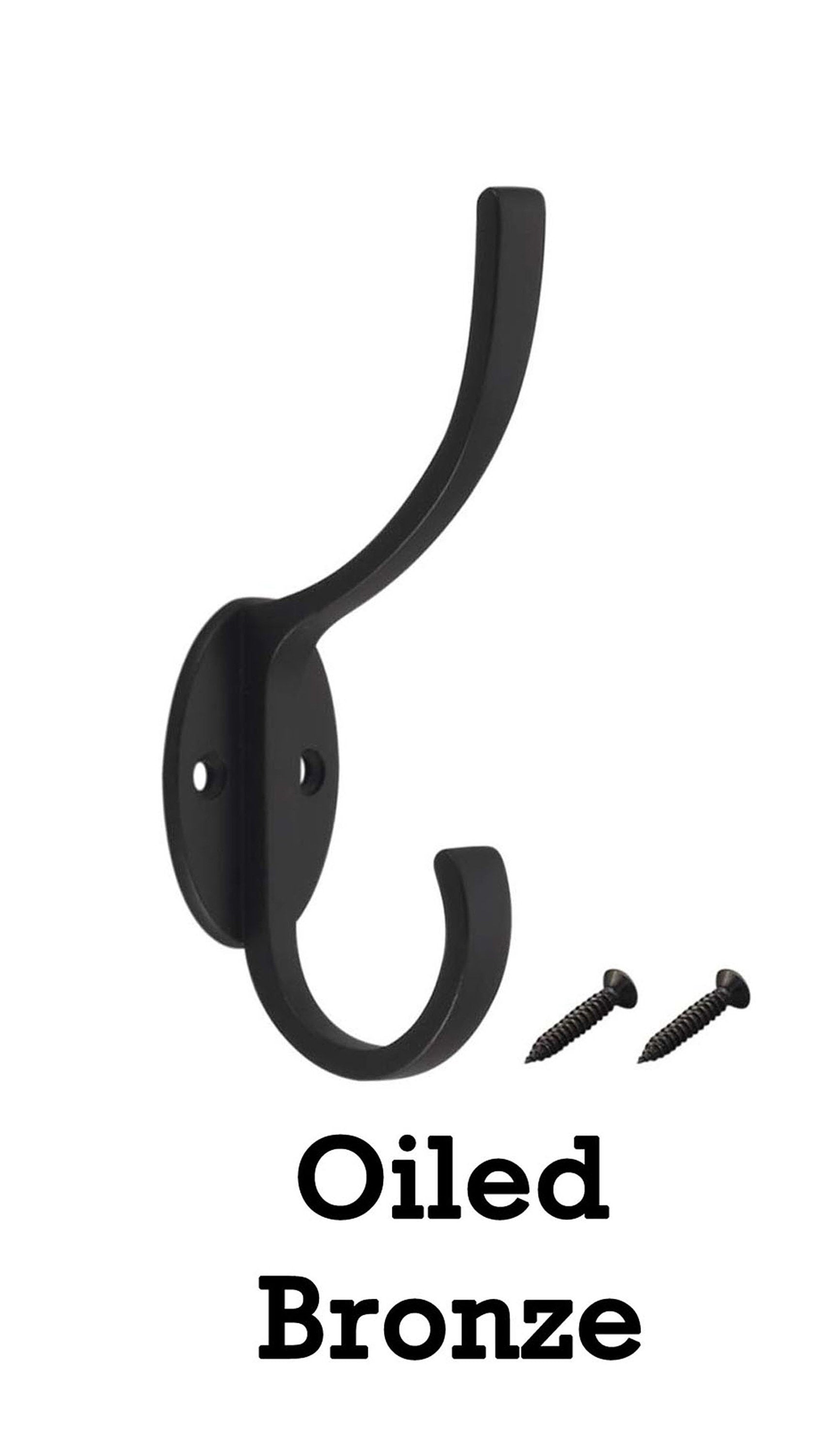 Heavy Duty Double Hook - Renewed Decor & Storage