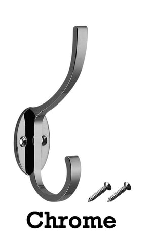 Heavy Duty Double Hook - Renewed Decor & Storage